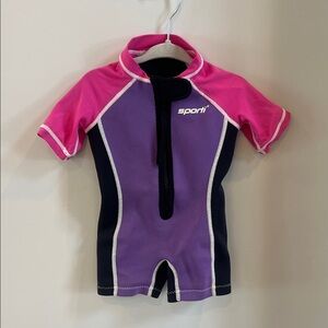 Sporti Kid’s 1.5mm UPF 50+ Short Sleeve Solid Thermal Suit